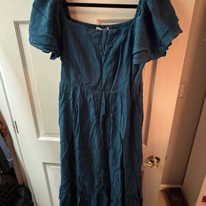 Baltic Born Teal Maxi Dress